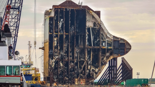 A Chain Just Cut Through A Capsized Cargo Ship Filled With Cars And The Process Is Fascinating (UPDATE W/VIDEO)